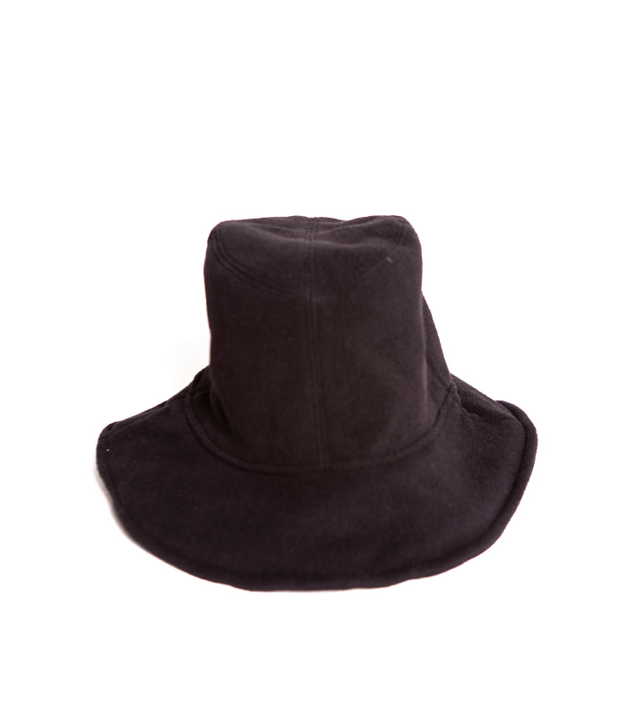 브라운야드 Fleece Bucket Hat_Black