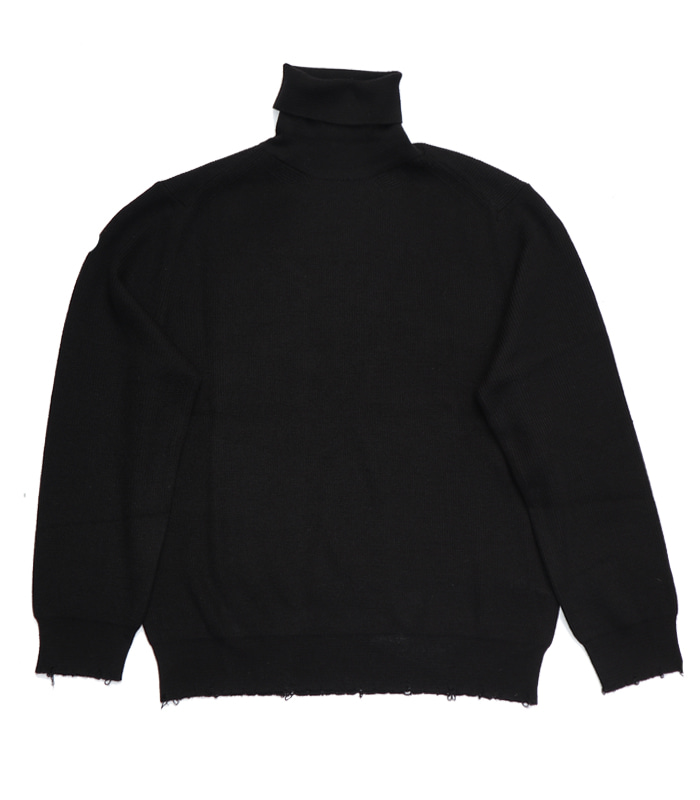 가쿠로 Turtleneck sweater (Black)
