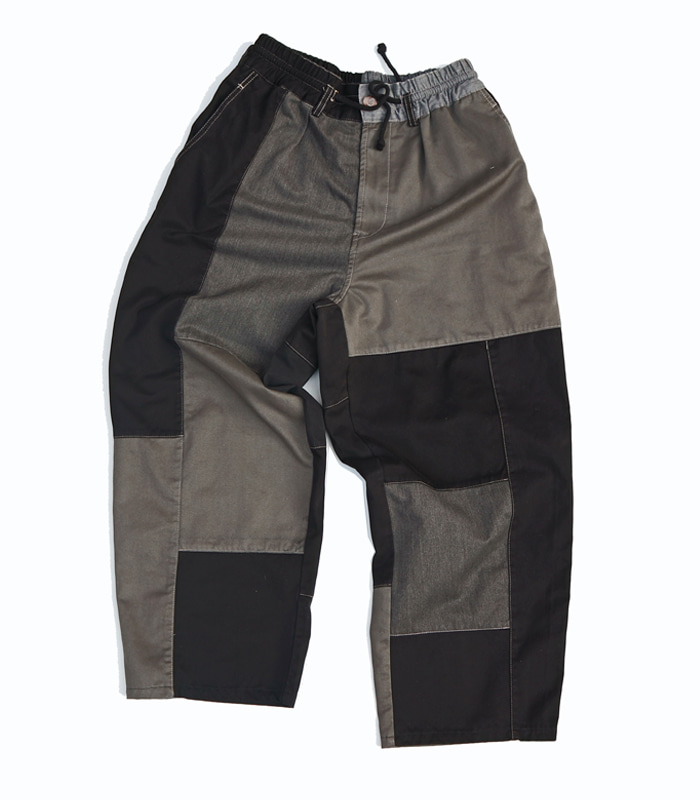 YOUSED Remake wide easy pants (Black)