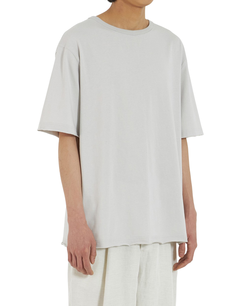 유스 Blank T-Shirt (Light grey)