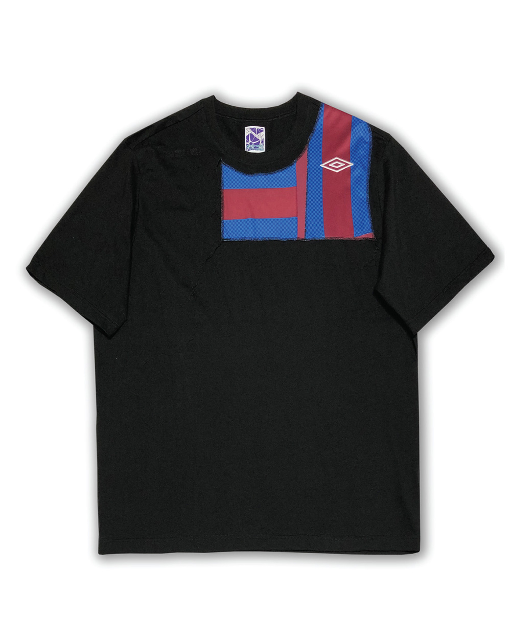 GOOD NEWS Soccer jersey patch T-shirts (Black) ver.3