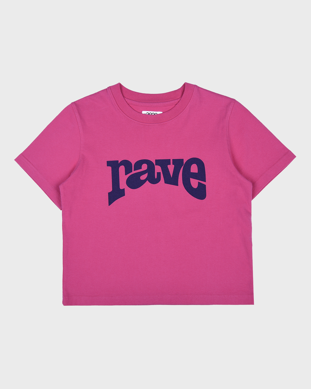 aeae RAVE Crop T-Shirts (Pink)