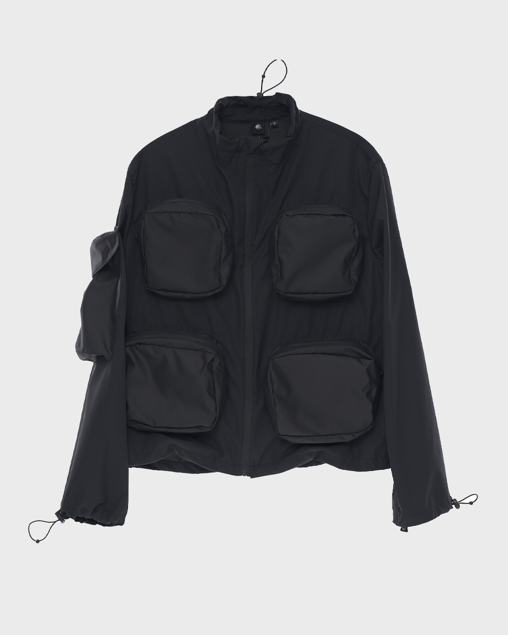 Multi Pocket Jacket (Black)