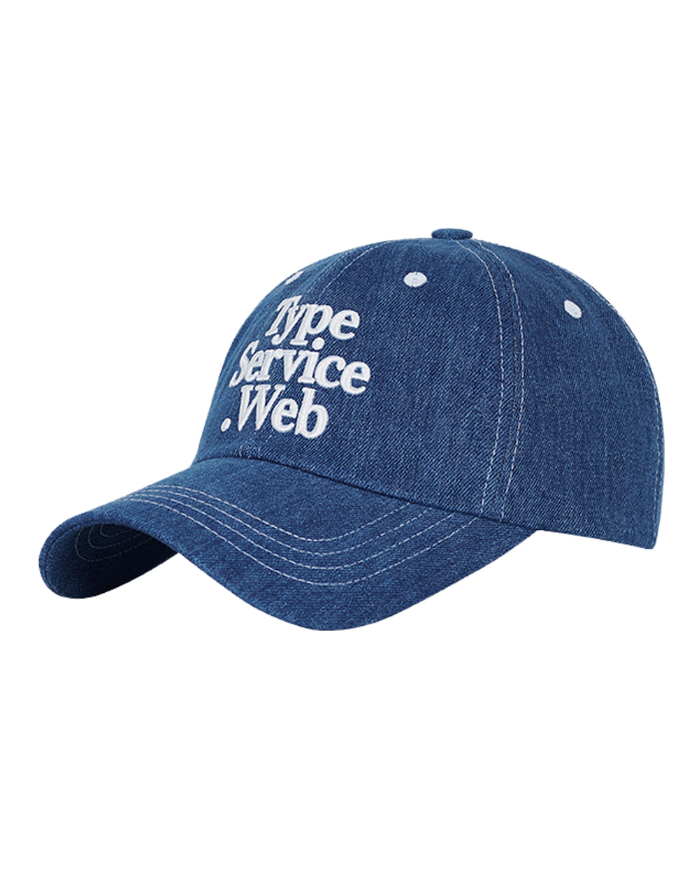 타입서비스 Typeservice Web Stitch Cap (Indigo Denim)