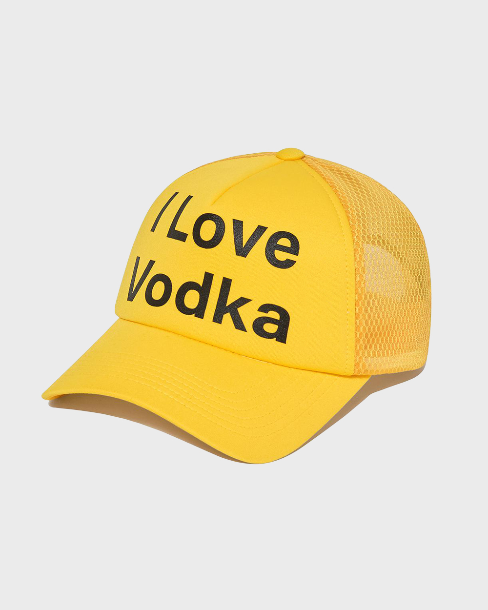 조거쉬 I Love Vodka Mesh cap (Yellow)