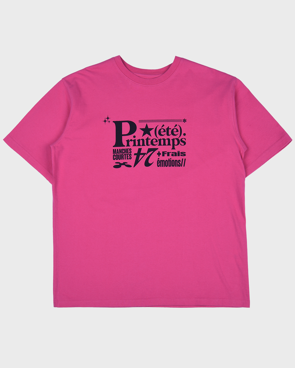 aeae New Typo T-Shirts (Pink)