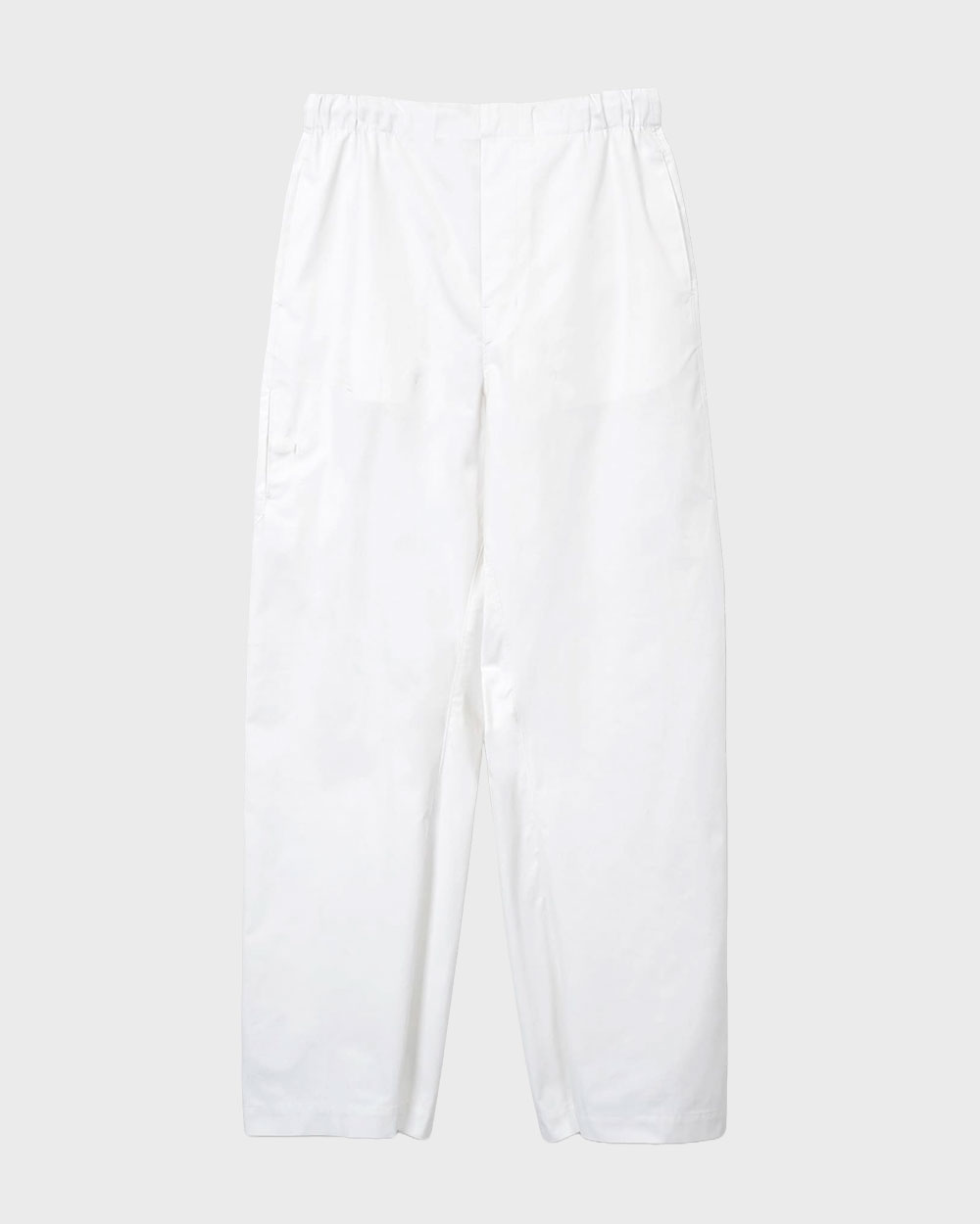 Nylon Cargo Pants_UNISEX (White)