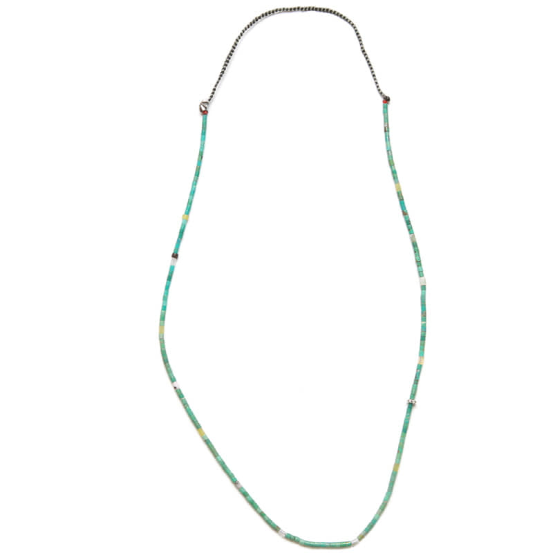 노스웍스 seed beads necklace  (D-506)