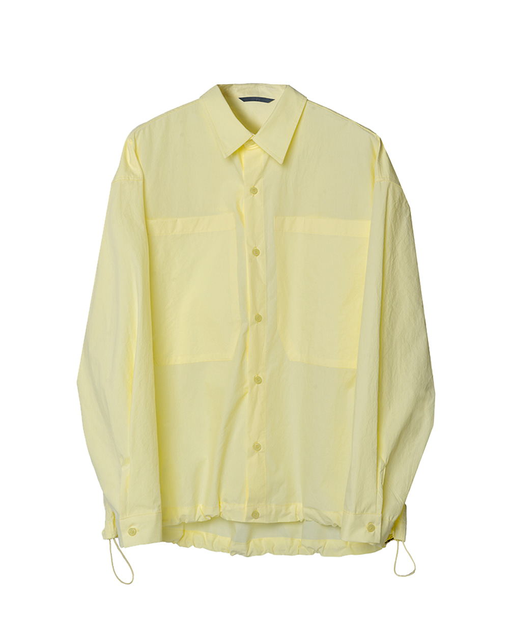 노우트 Big Pocket String Shirts (Lemon)