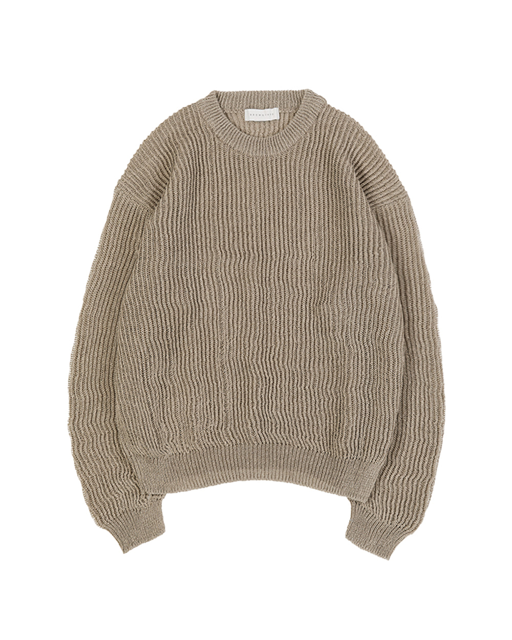 브라운야드 Net Sweater (Vintage Khaki)