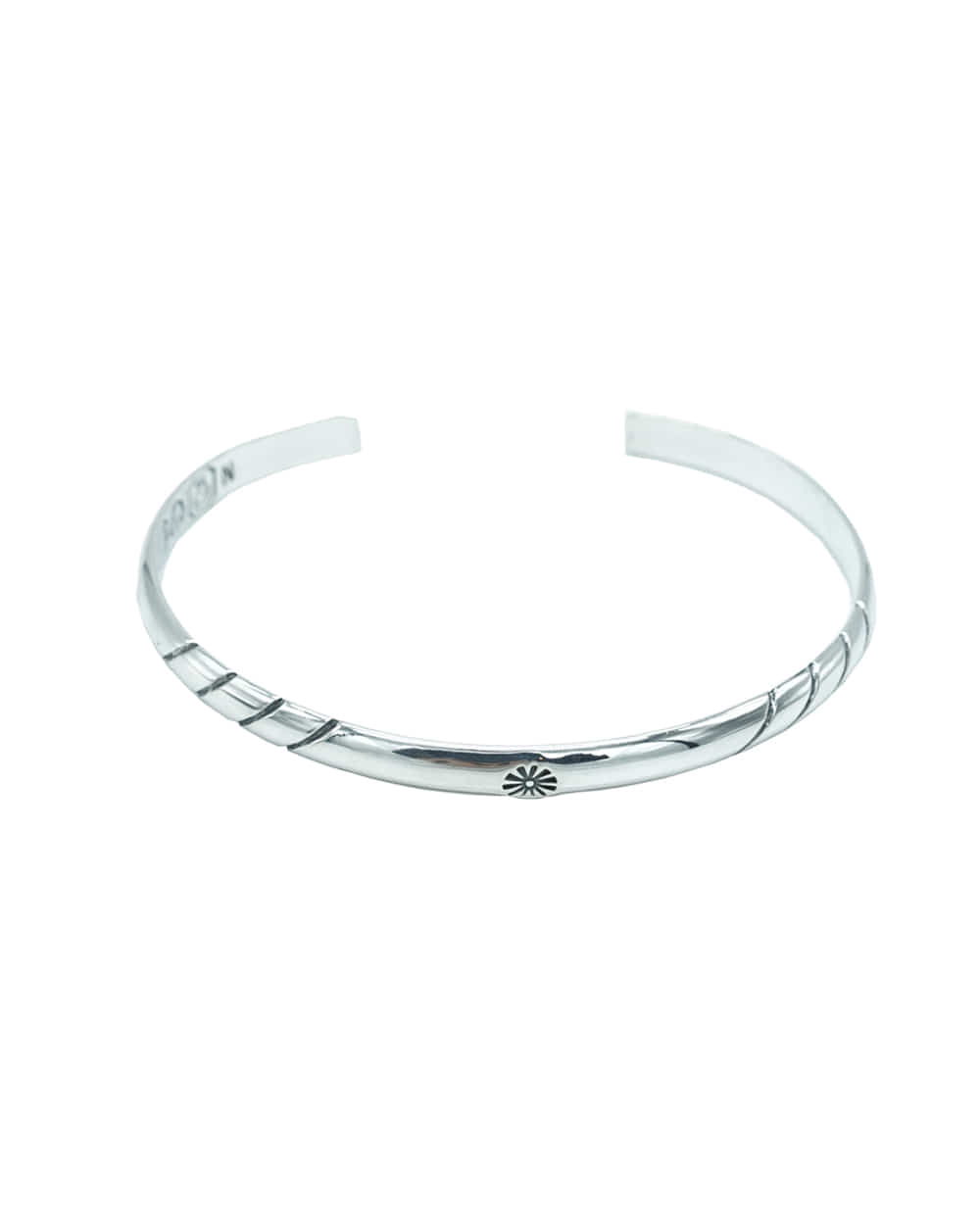 노스웍스 900Silver Round Cuff Bracelet (W-015)