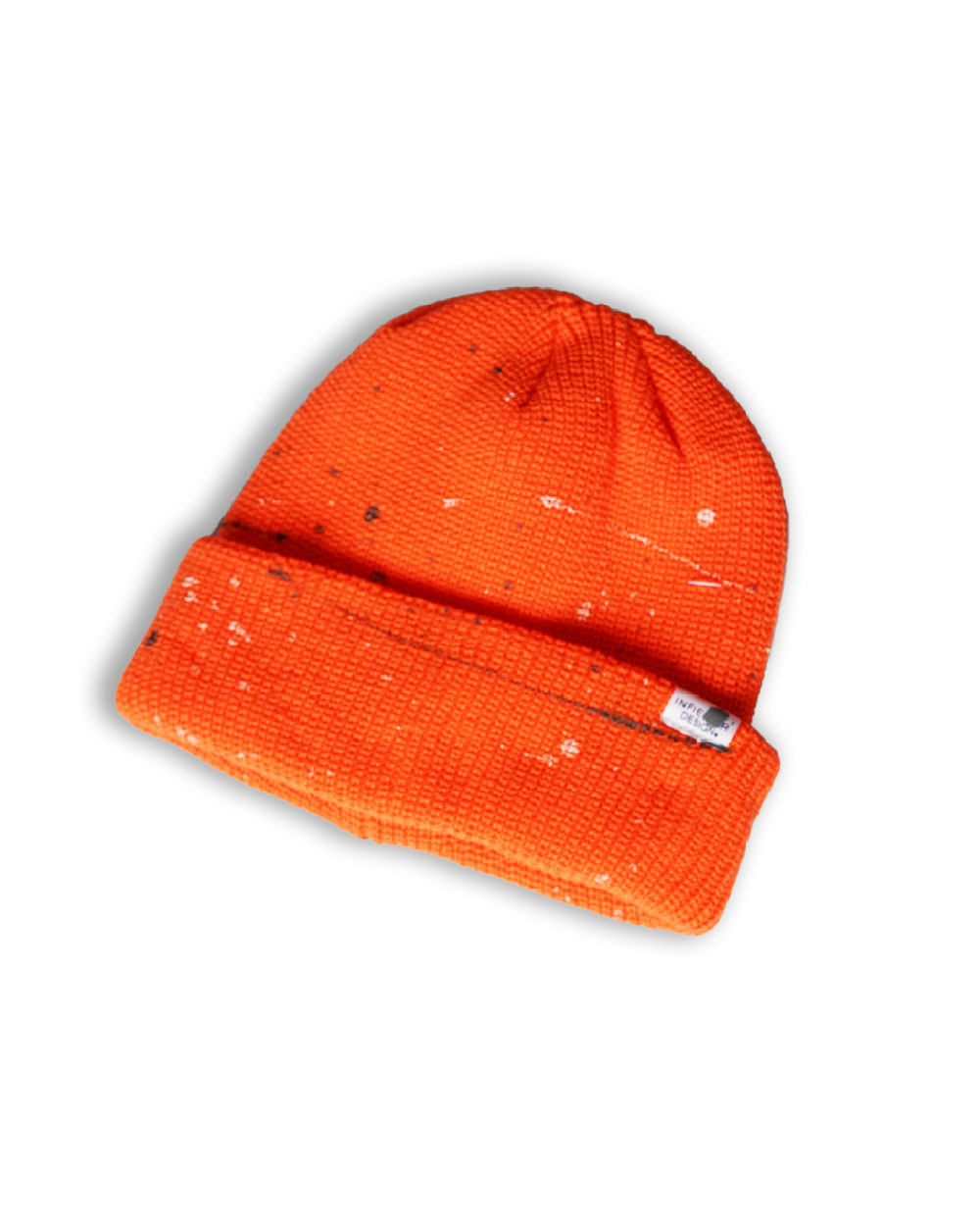 인필더디자인 PAINT KNIT CAP (Orange)