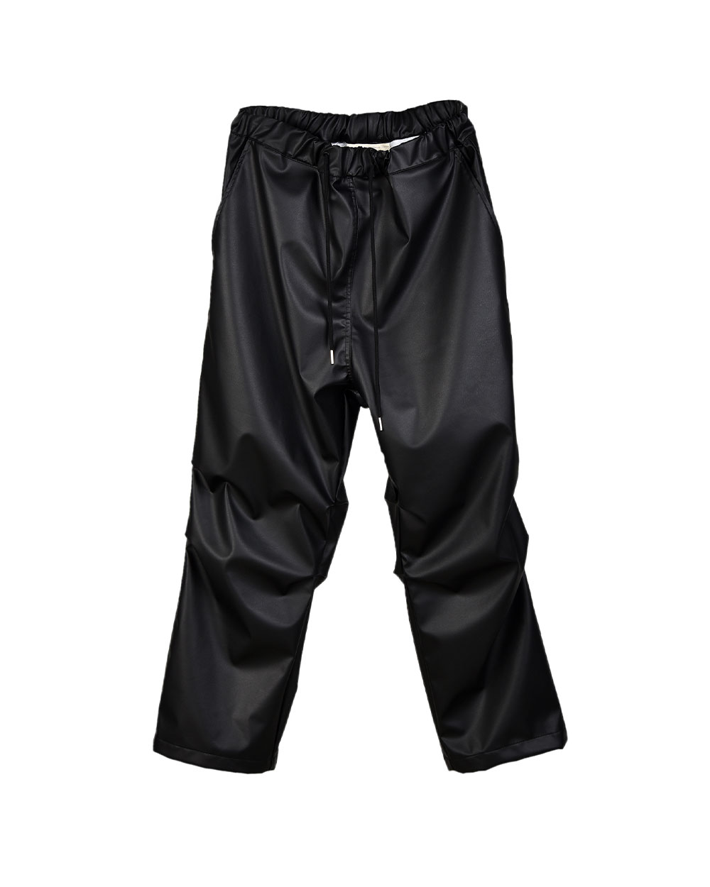 aeae Eco Leather Tapered Pants (Black)