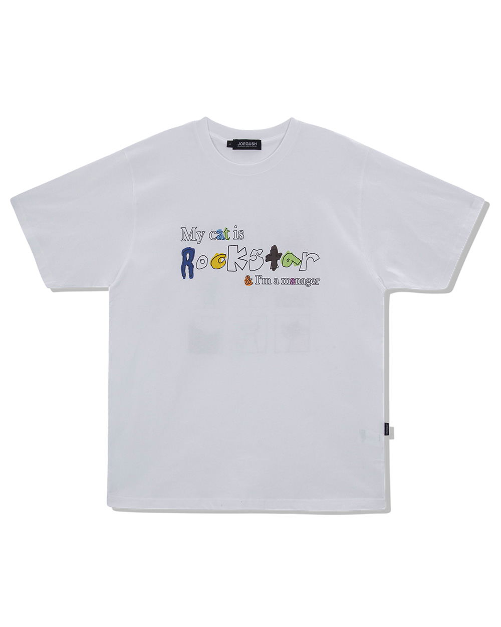 조거쉬 Crayon Rockstar T-shirt (White)