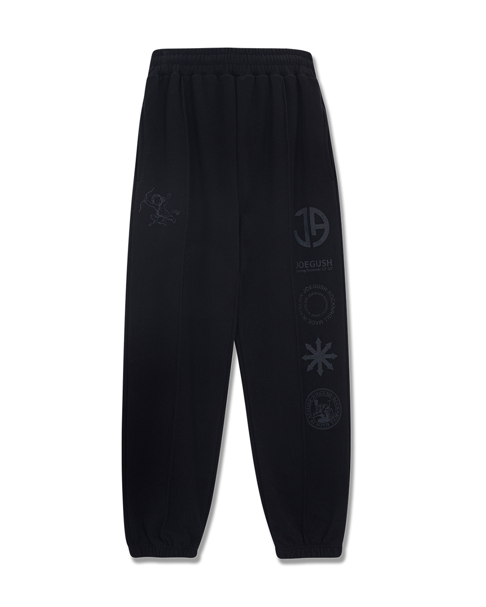 조거쉬 Graphic Sweatpants (Black)