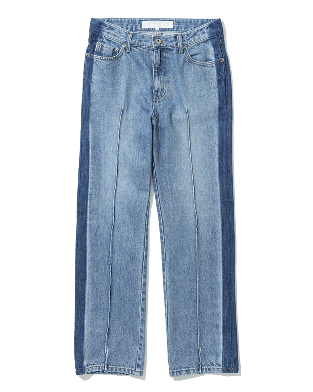예아 Slit Jeans (Washed Blue)