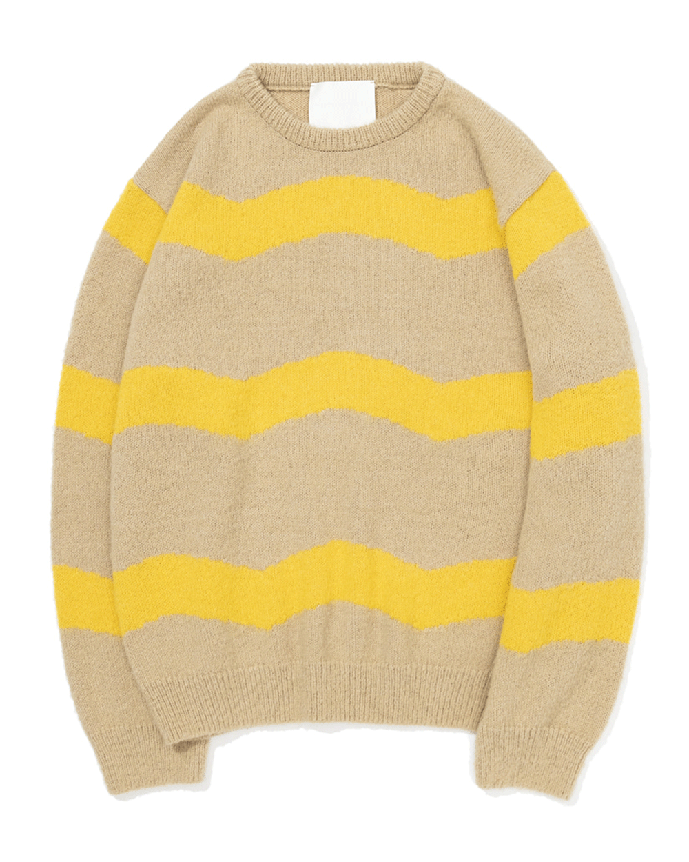 예아 Crewneck Sweater (Beige/Yellow)