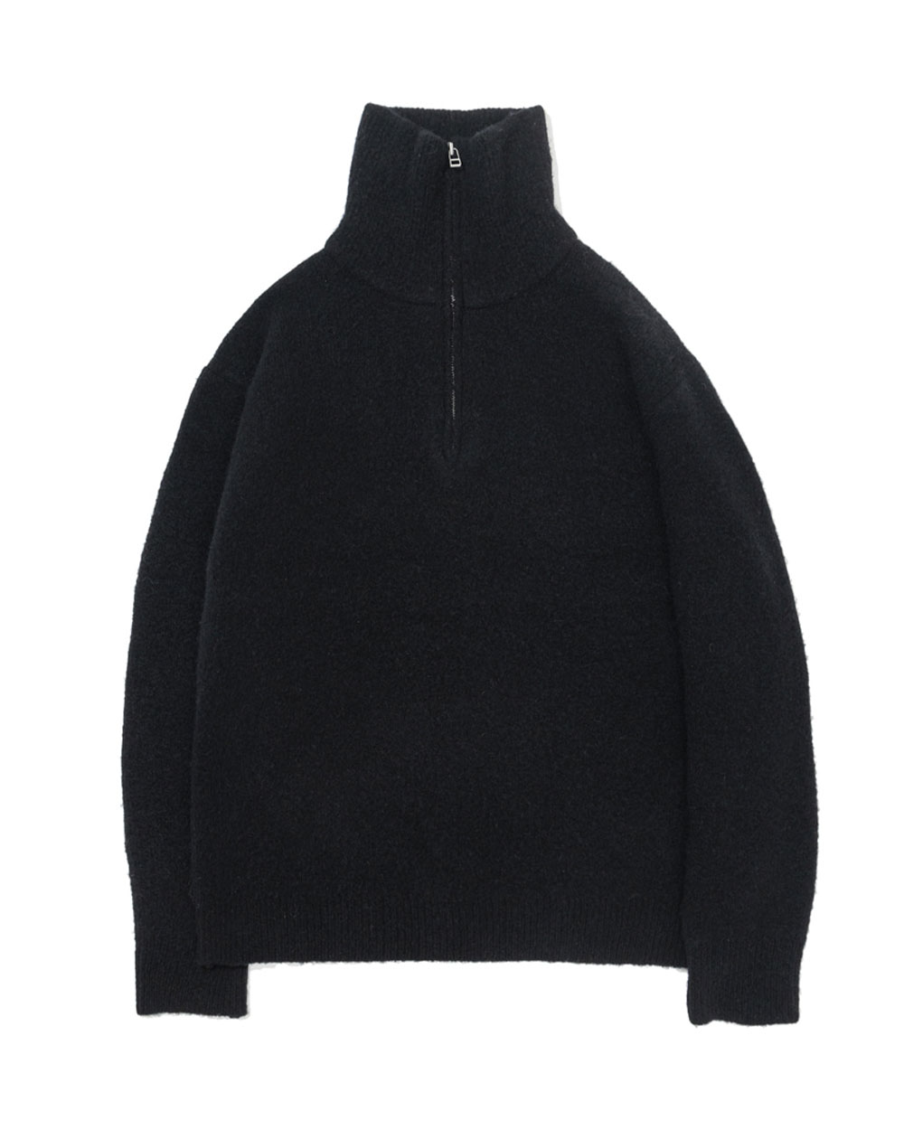 예아 Half Zip Sweater (Black)
