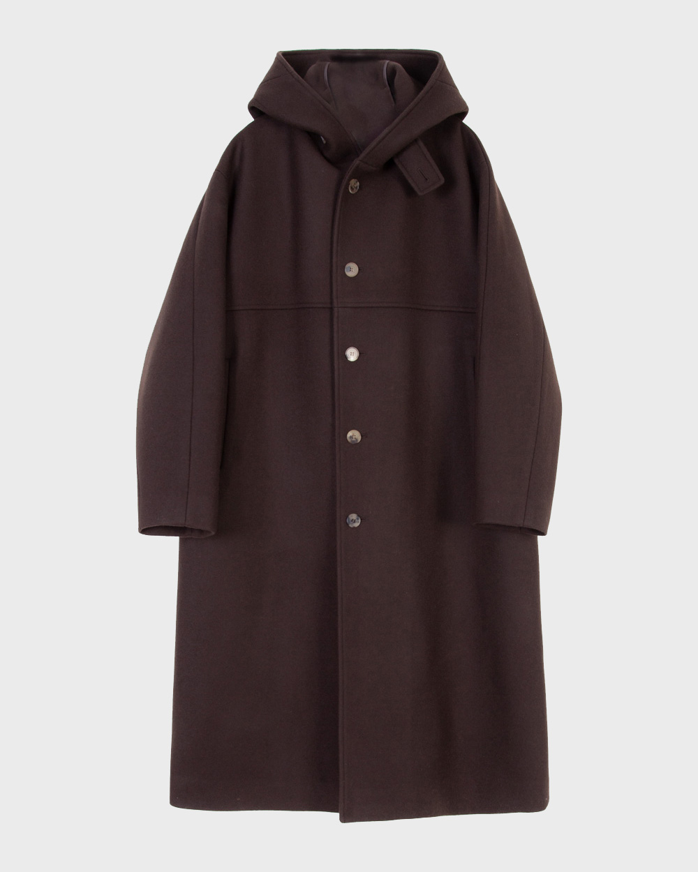마티스더큐레이터 Hooded Coat  (Brown)
