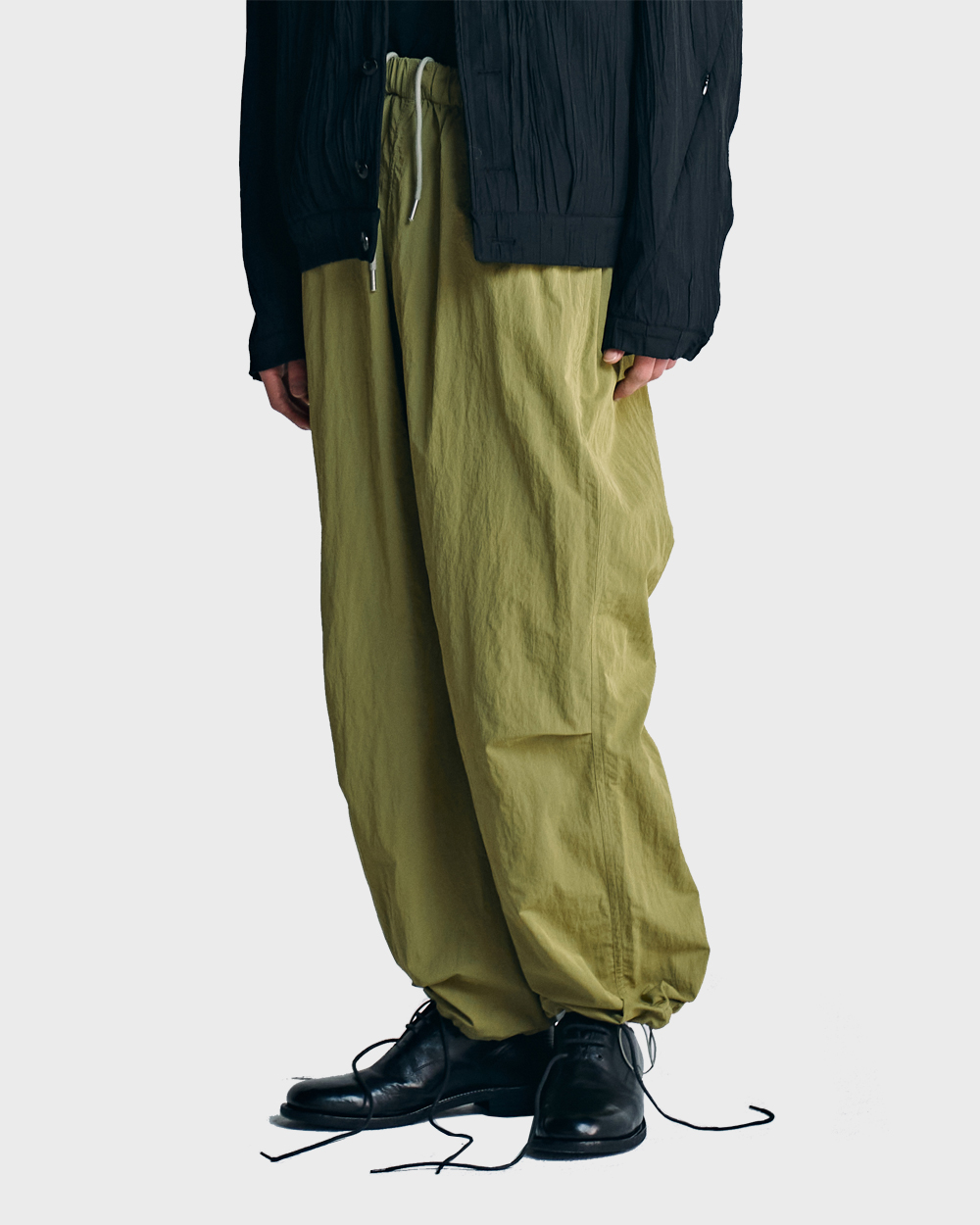 노운 Easy nylon pants (Lime)
