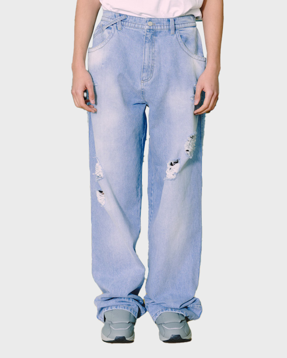 FDR Destroyed 3XL Hype Jean (Light Blue)