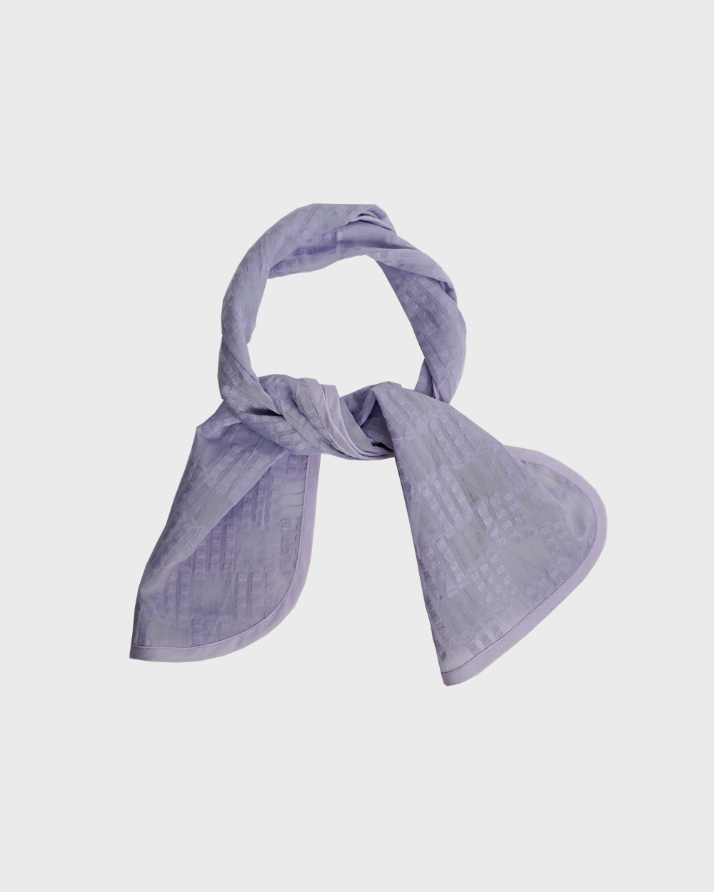 마티스더큐레이터 Wafer scarf (Purple)
