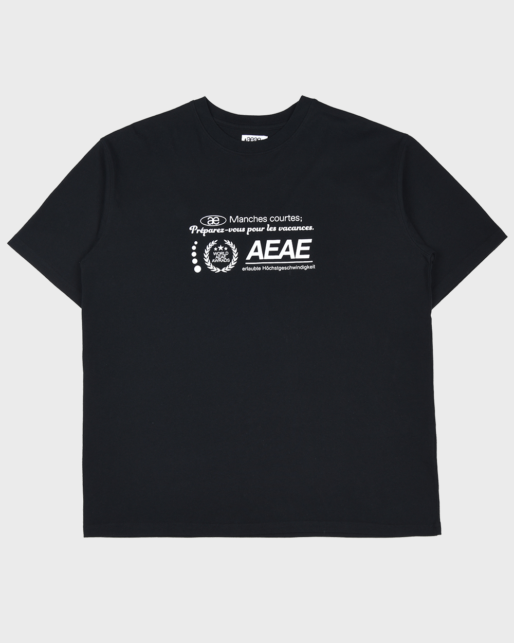 aeae New Logo T-Shirts (Black)