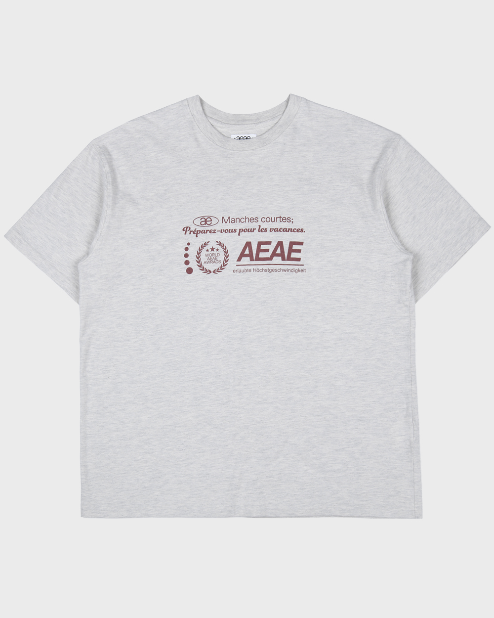aeae New Logo T-Shirts (Oatmeal)