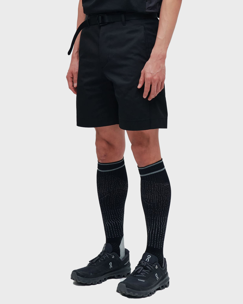 ÉÉ (Étiquette-vidÉ) Nylon combination shorts (Black) *6/9 예약배송*