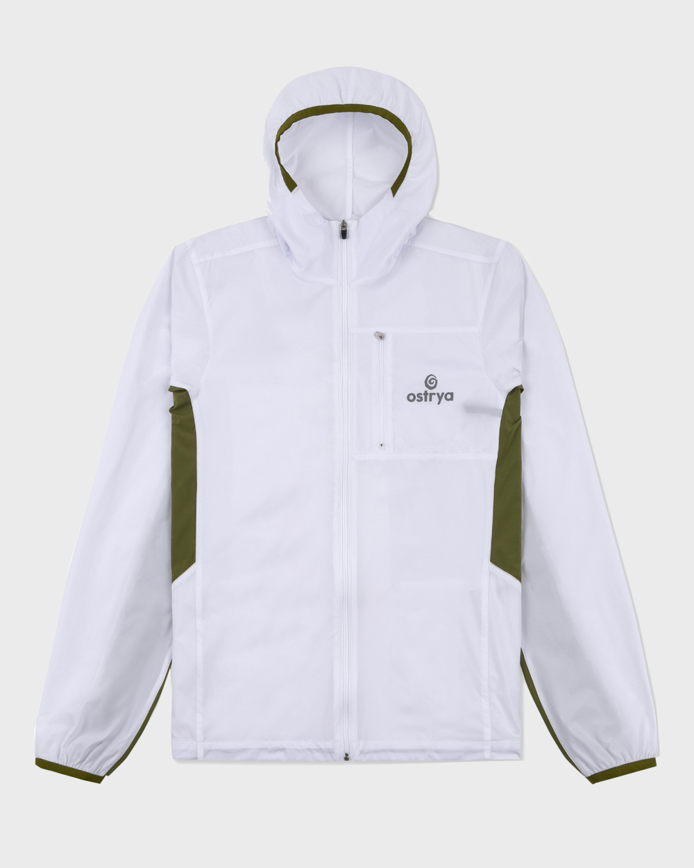 OSTRYA Skarn Windbreaker Jacket (White)