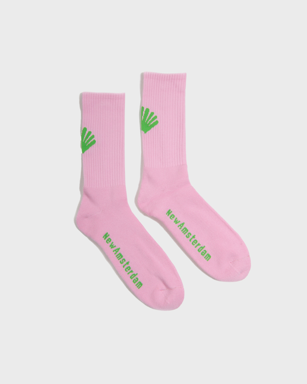 NewAmsterdam SURFASSOCIATION Logo socks (Pink)