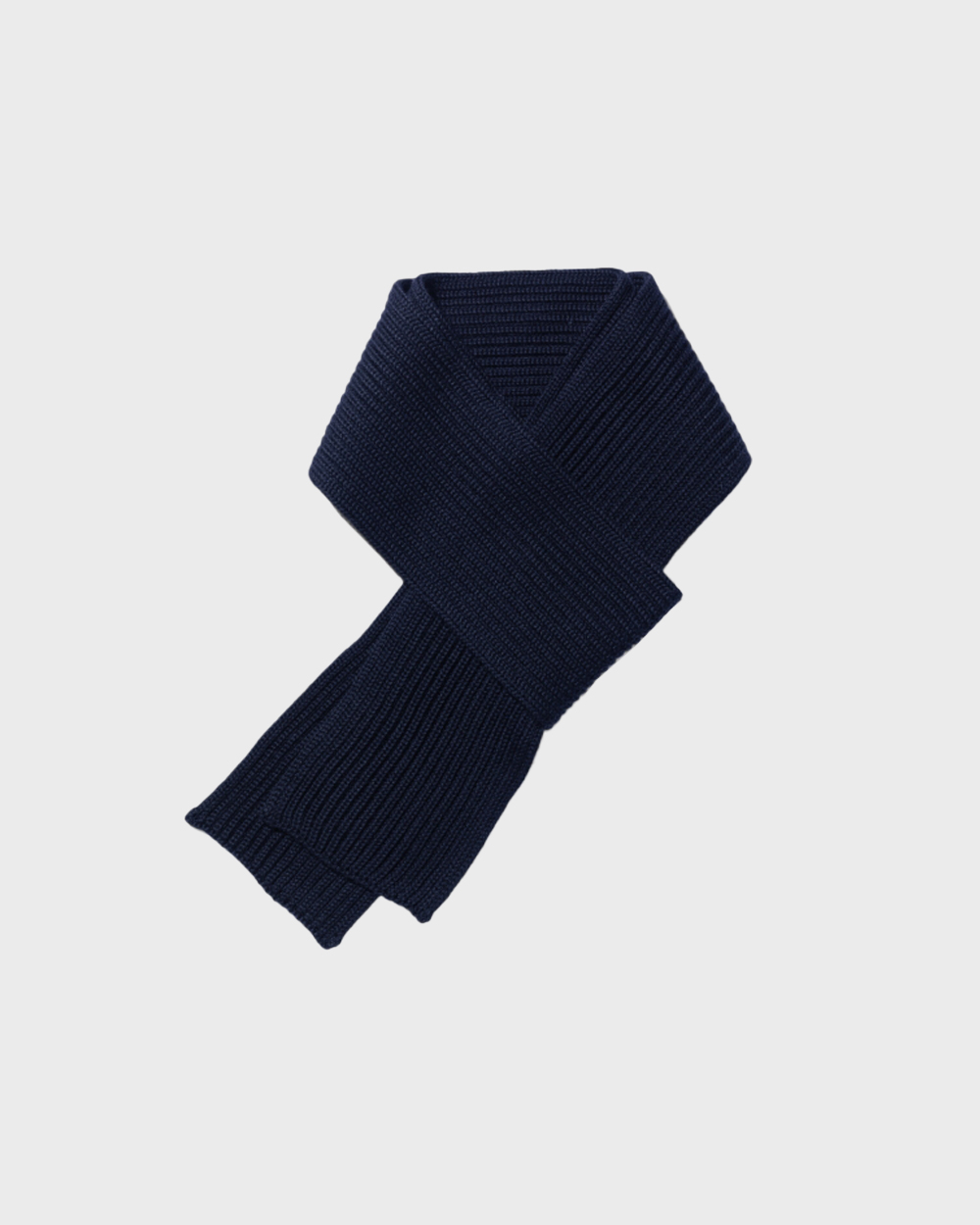 안데르센 안데르센 Short scarf (Navy blue)