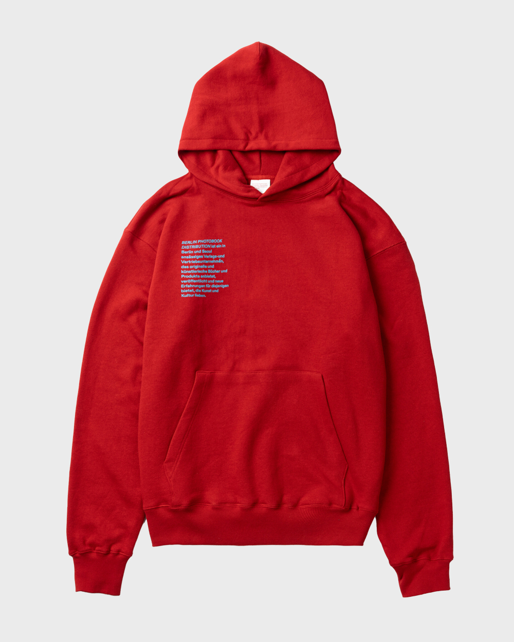 BPD Mitarbeiter 002 hoodie (Red)