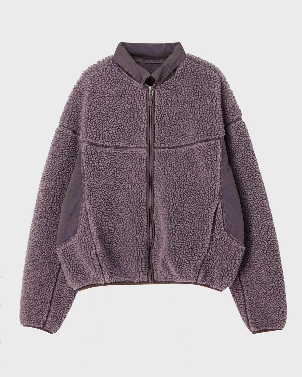 ÉÉ (Étiquette-vidÉ) Fleece jacket (Brown)