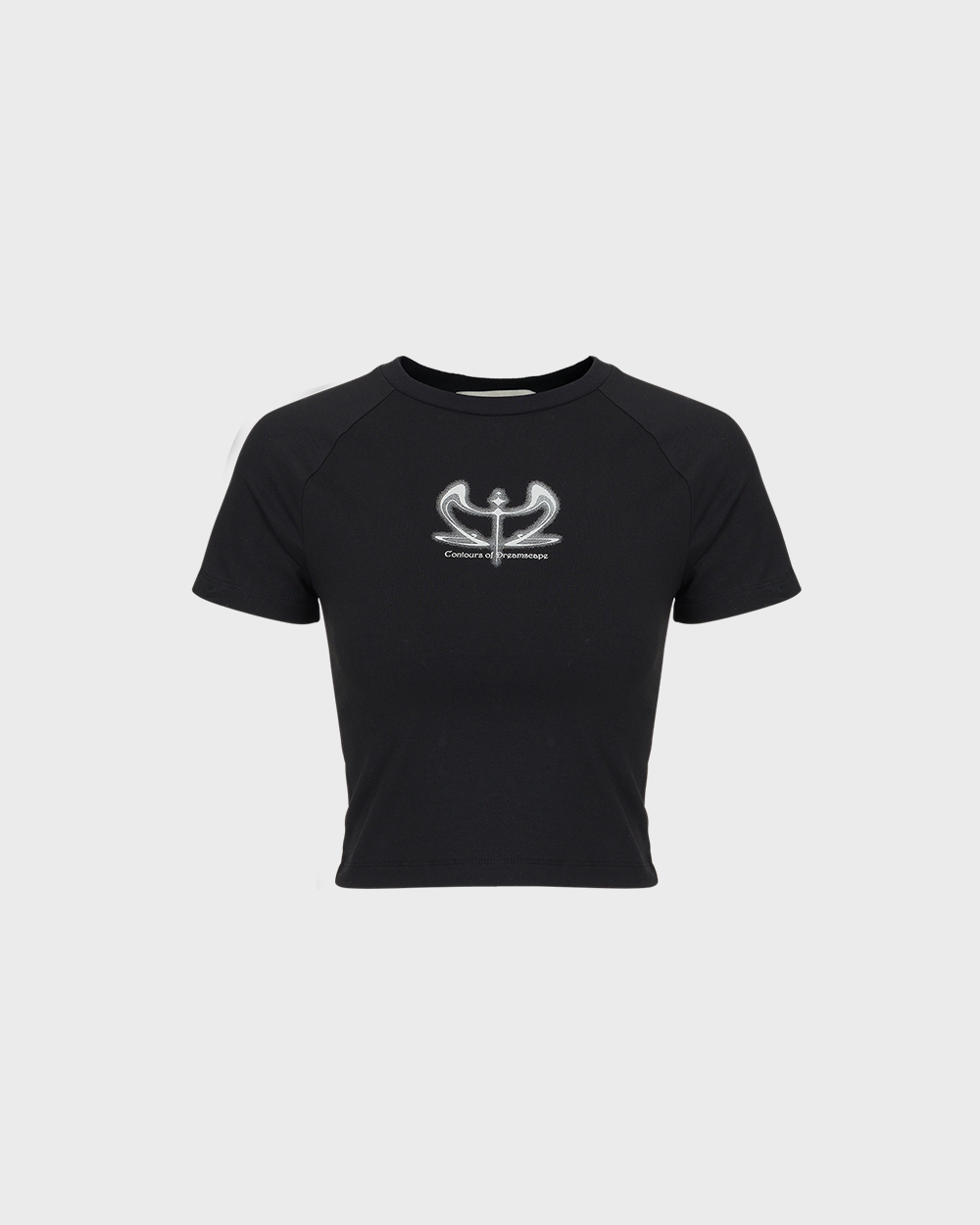 Cropped T-shirt (Black)